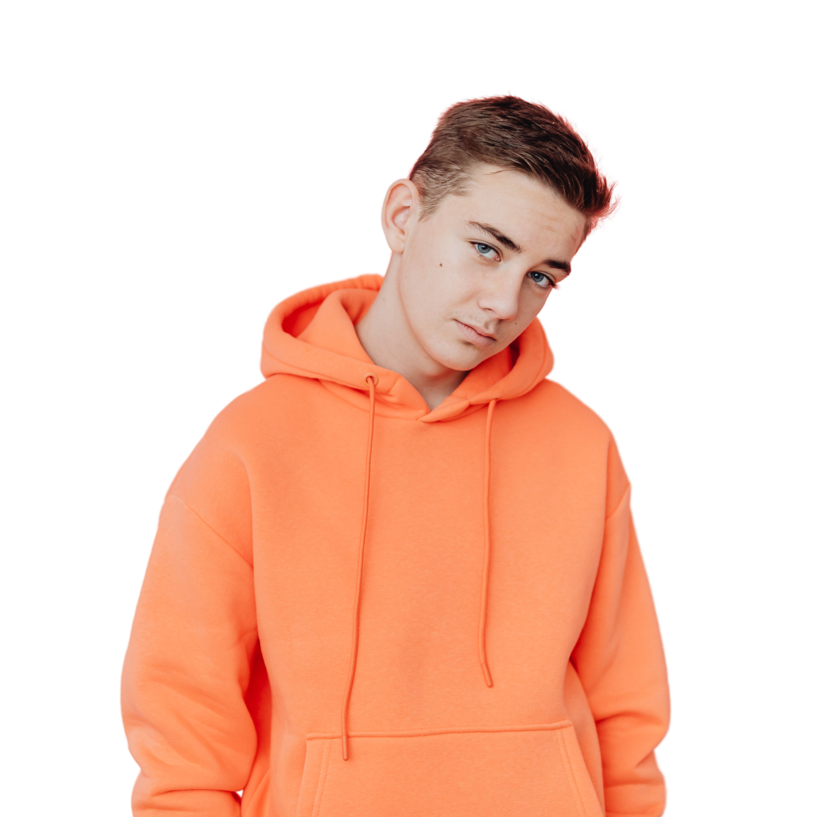 Orange Hoodie